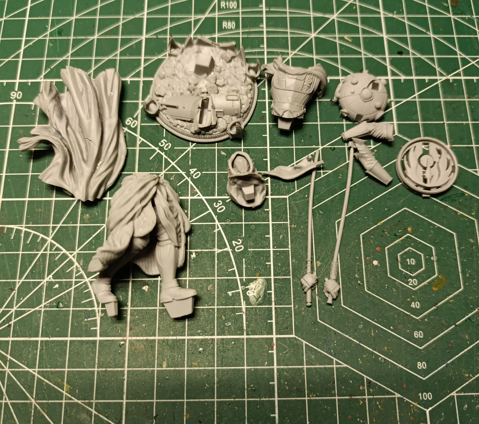 Buyer photo of this resin kit