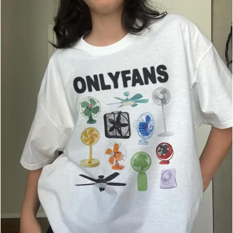 100% 면 ONLYFANS 커스드 티셔츠 Lronic 트위터 밈 셔츠 유니섹스 빈티지 그래픽 티셔츠 고딕 그런지 Y2k 이모 씬 아미티