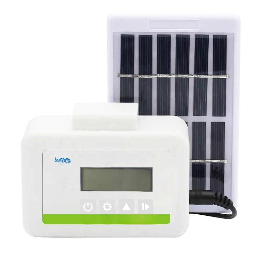 Qiumi-Contrôleur d'Eau de Jardin, pour Pelouse, Fleurs, délégations, Irrigation Intelligente pour la Maison, Massage Solaire 3