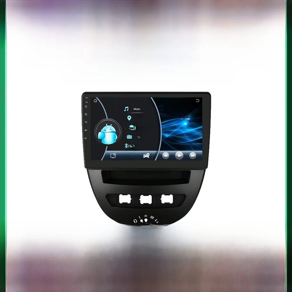 10 "Algpo Android13 Autoradio voor Peugeot 107 Toyota Aygo Citroen C1 2005 - 2014 CarPlay Android Auto UI8581 Intelligent Systeem - afbeelding 2