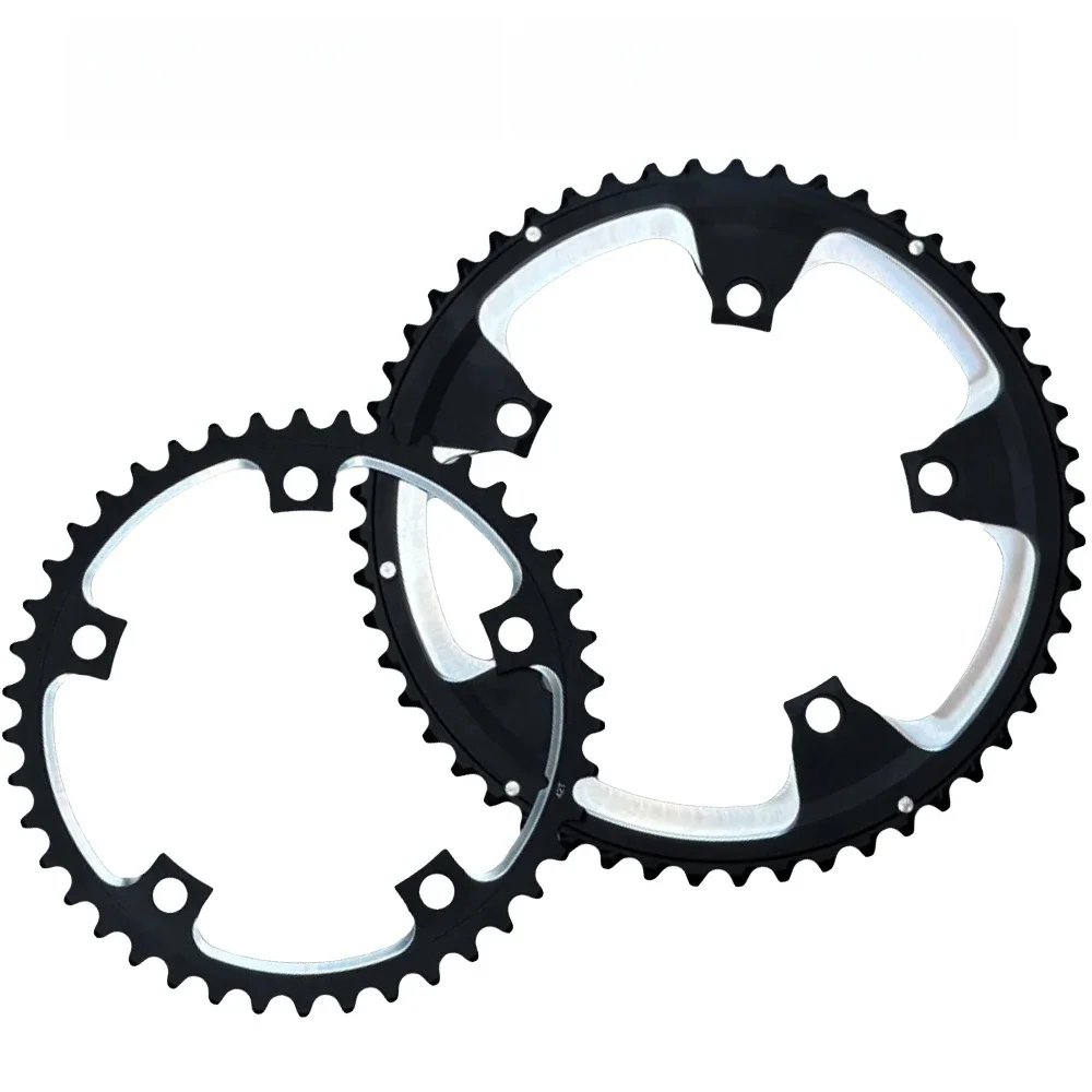 AliExpress GANOPPER 130 BCD Chainwheel 42T 52T Road Bike Crankset Chain Wheel 52 Gear 130mm Track Bicycle Chainring 10 11 Speed Fold Bike Crank set