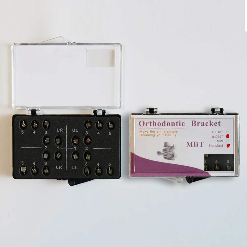 MBT 022 Dental Orthodontic Brace Bracket 345Hooks Standard Mini 1Pack 20Pcs