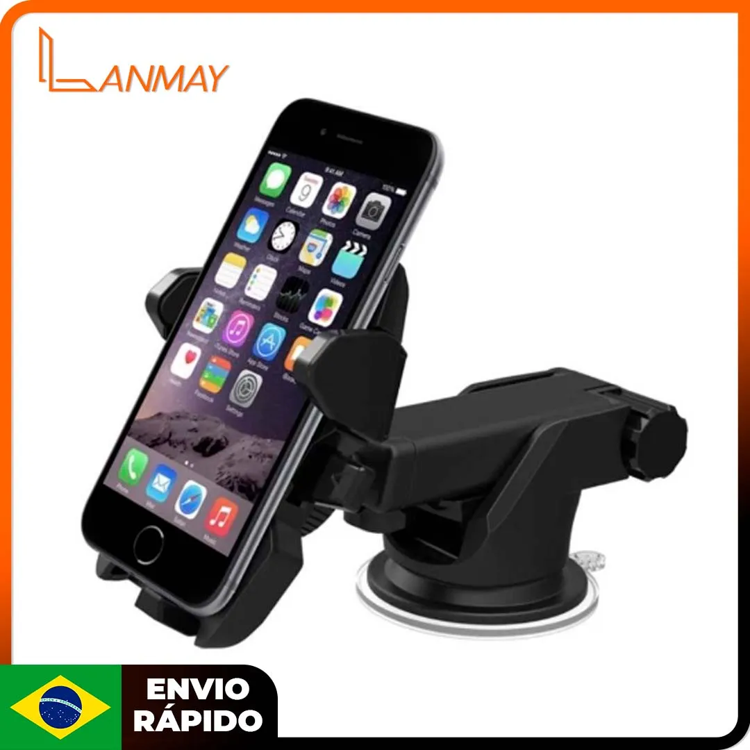 Lanmay Mobile Phone Support Car Anti Fall Auto Lock Car Accessory RAPID SHIP