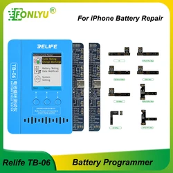 RELIFE TB-06 TB-05 Battery Cable Repair Programmer for iPhone 12 13 14 Battery Read Data Health Cycles Recovery Instrument Tool