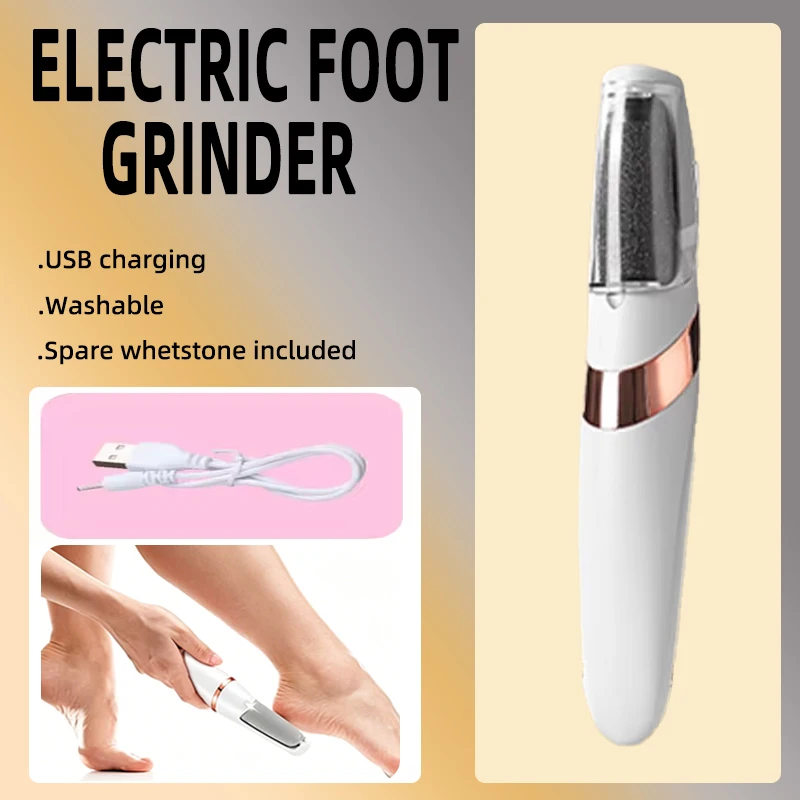 Elektrische eeltverwijderaar voor voeten, oplaadbare voet exfoliator voetscrubber pedicure gereedschap, unisex, gratis verzending.
