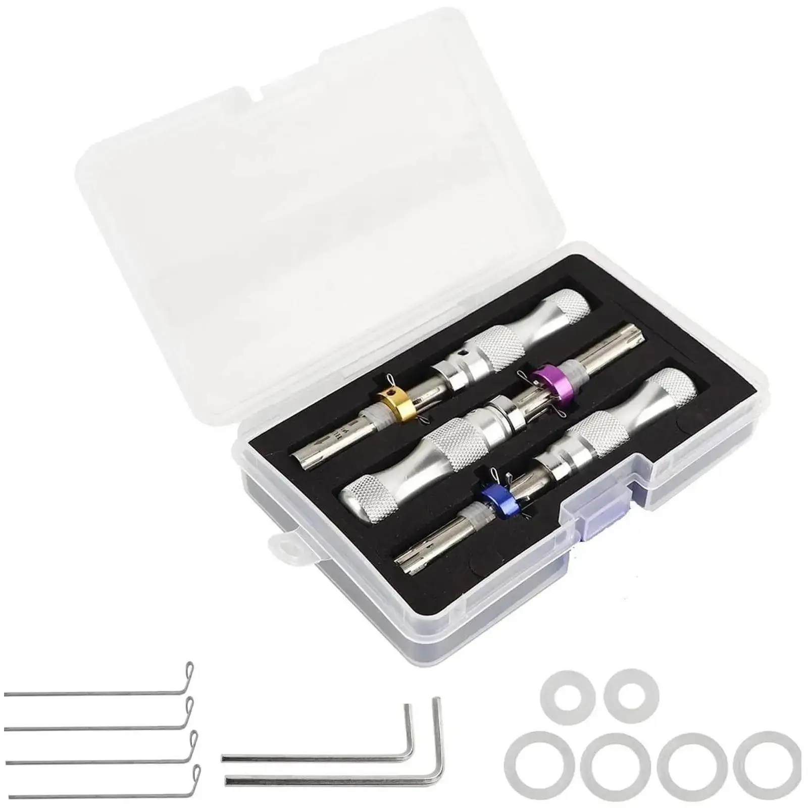 Stainless Steel Tubular Wrench Tool with Strong Handle, Tighten & Loosen Car Repair Tools, Suitable for Home Seal Sleeve Screwdriver
