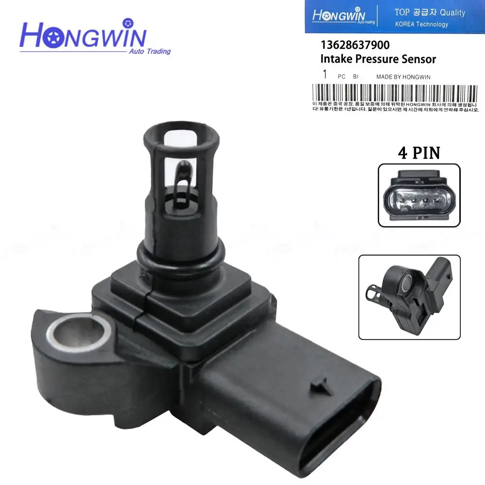 13628637900 882411009 Intake Air Manifold Differential Pressure Sensor For BMW 1 2 3 4 5 6 7 8 X1 X2 X3 X4 X5 X6 X7 Z4