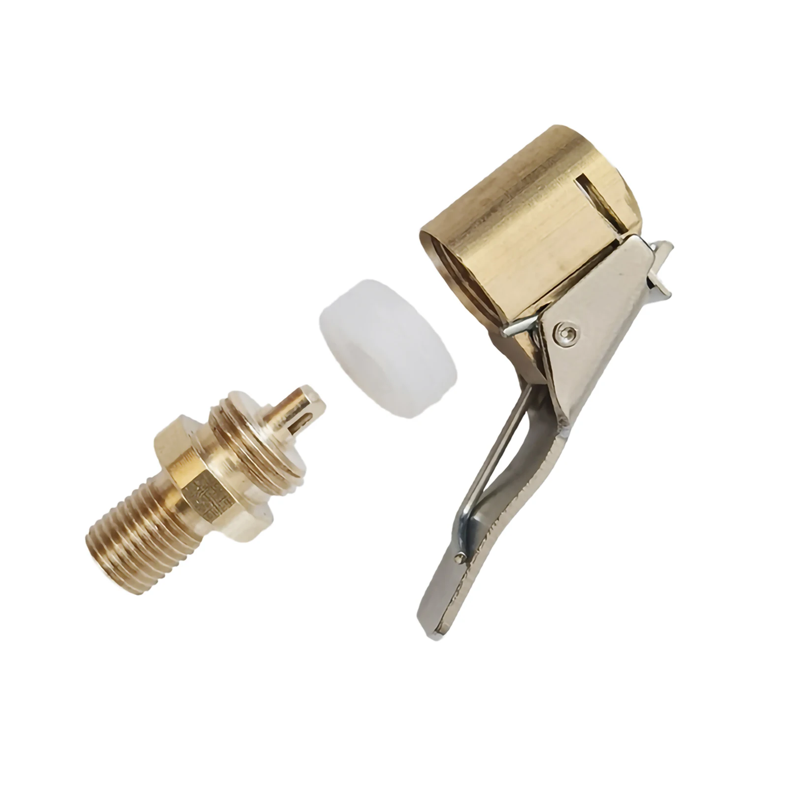 GIE.TOP Car Tire Inflator Compressor Pump Quick Connector Air Chuck Nozzle Brass American-style Tyre Adapter