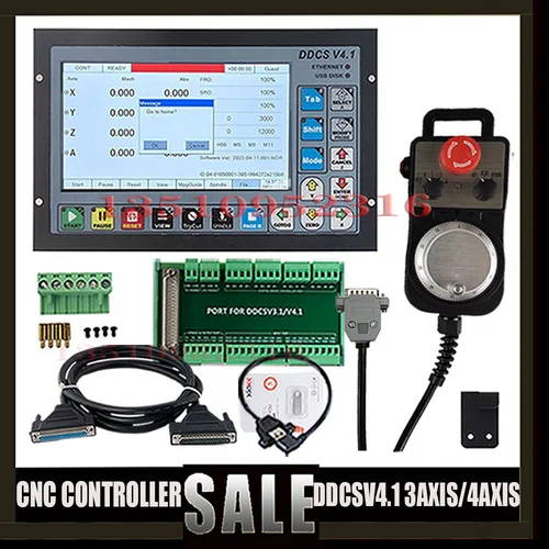 Die Neueste Ddcs V 4,1 Cnc Motion Control System 3-achse 4-achse Gravur Maschine Controller 500k puls Unterstützung Servo Spindel