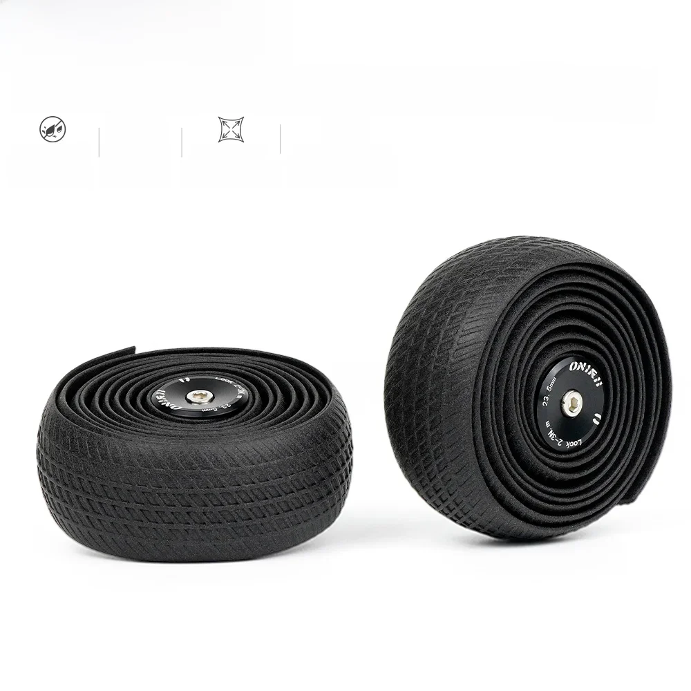 AliExpress ONIRII 2Roll Bike Grips Handlebar Tape Silicone Bar Tape Shock Absorption Anti-slip Durable Reusable wrap