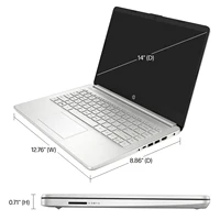 HP 14" Business Laptop,Intel Celeron N4120,4GB RAM, 128GB eMMC,1 Year Office 365,Windows 11 Home 4