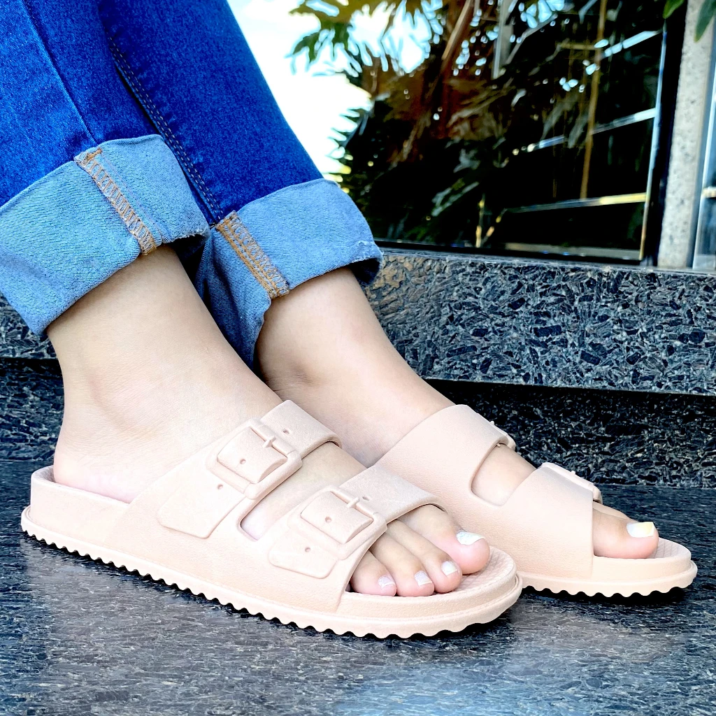 Chinelo Birken Sandalia 여성용 슬라이드