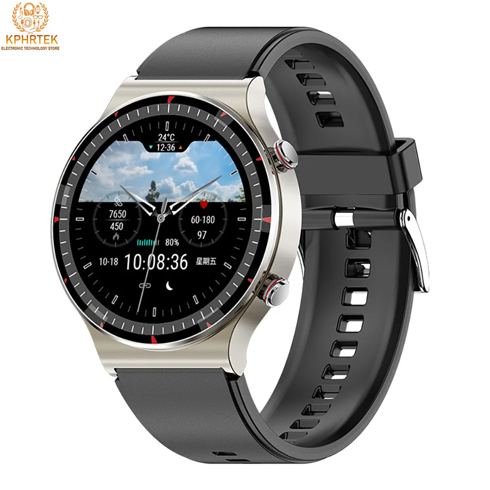 

G08 Смарт-часы медицинского класса ЭКГ PPG 24 часа Сердечный ритм Кислород в крови Мониторинг здоровья Мужчины Женщины Фитнес Спортивные умные часы