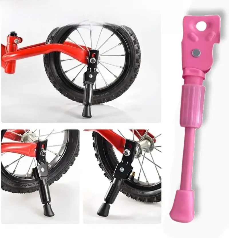 AliExpress Kids Bike Kickstand Component Parking Stand Pink Leg Kick Stand for Mountain Bikes Road Bikes Boys Girls Bicycle Spare Parts BMX