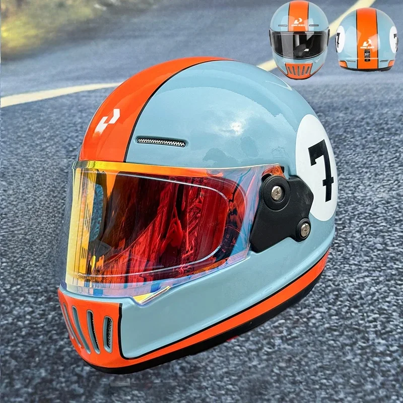Retro Motorrad Helm DOT Zertifizierung Jethelm Sommer Moto Helm Capacete De Casco Vintage Casque Vintage Motorrad