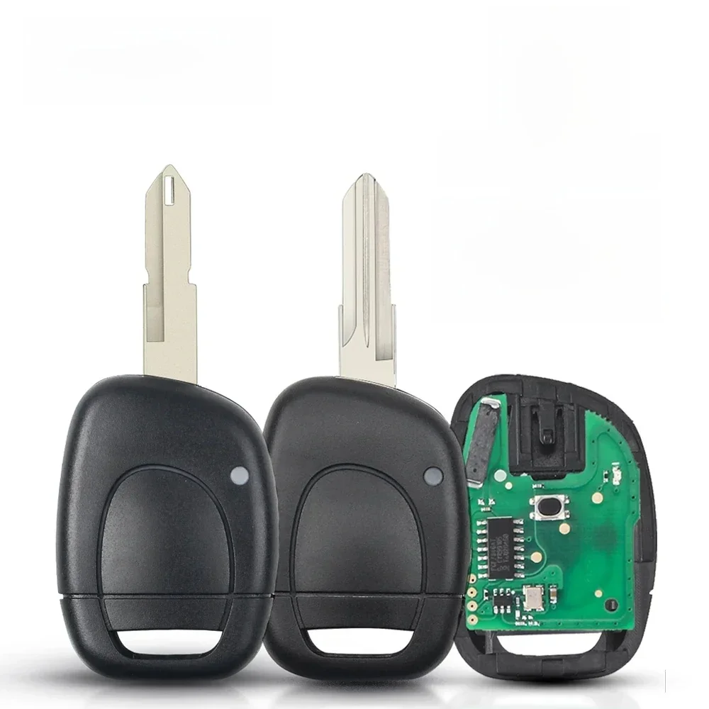 EllYYOU-Clé de voiture télécommandée avec batterie, compatible avec Renault Master, Oke, Goo, Clio, Twingo, NE72, lame, puce PCF7946, 433 Z successifs, 1PC