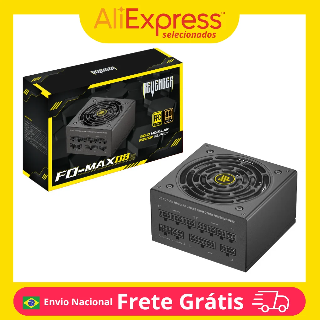 Atx PC Gamer Power Supply Gold PFC 650W 80 Plus مصدر طاقة لوحدة الكمبيوتر البلاتينية لألعاب الكمبيوتر #1