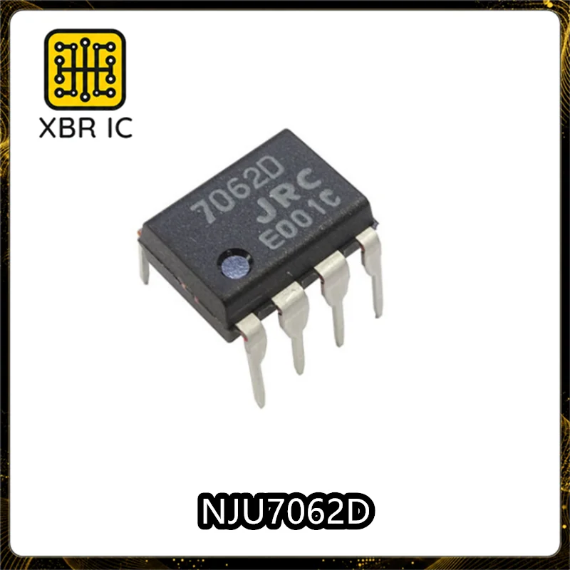 (10/30 pieces) NJU7062D NJU7062 7062D DIP-8 Operational Amplifier Chip, Brand New Original Authentic In Stock Real Photos