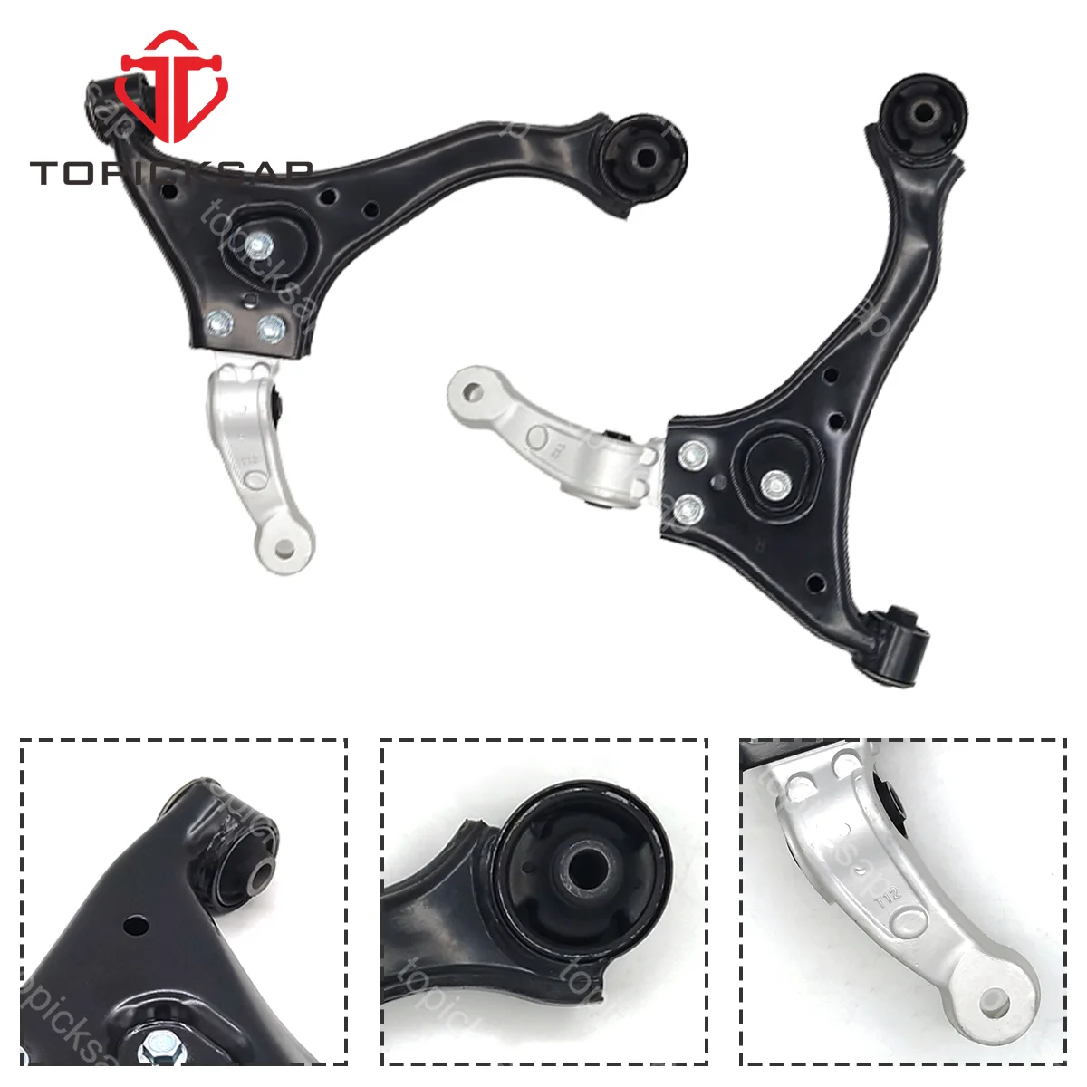 TOPICKSAP Front Lower Control Arm Pair Kit for Hyundai Sonata 2006 2007 2008 2009 2010 545003K000 545003K060