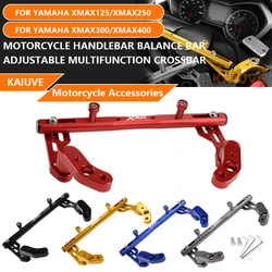 CNC Thickened Adjustable Multifunction Crossbar Motorcycle Handlebar Balance Bar For YAMAHA XMAX 125 250 300 400 XMAX300 XMAX250
