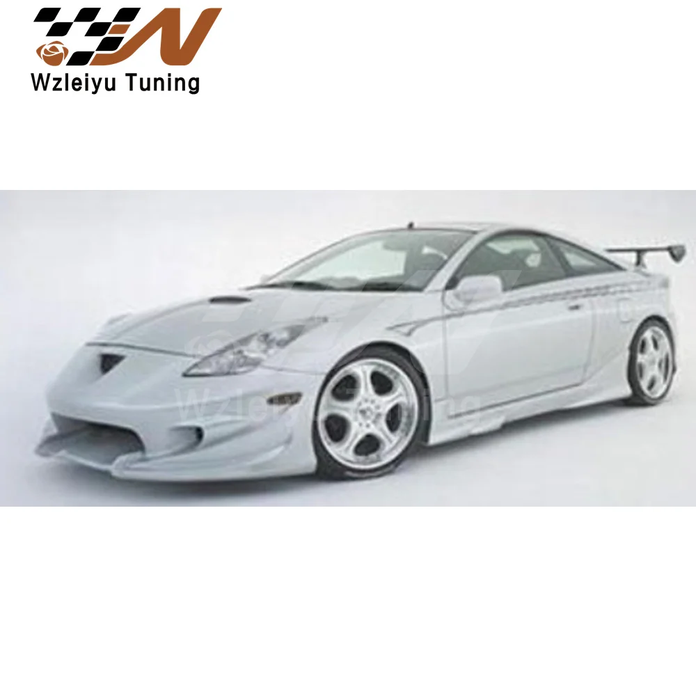 

VLSD Style Fiber Glass Body Kit Fit For Celica 00-05 Front Rear Bumper Side Skirts High Quality Fitment