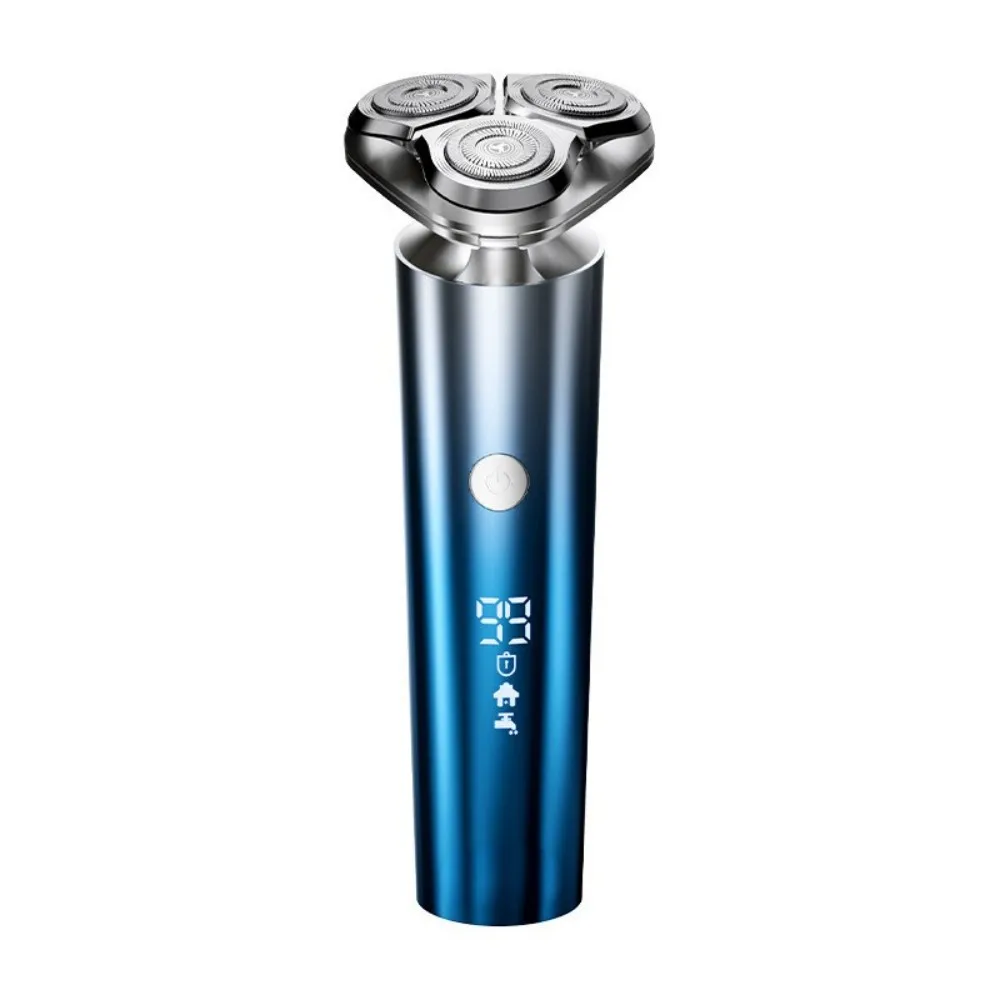 

2026 Men's Electric Shaver Triple Head Razor Travel Portable Washable Comfort Smooth