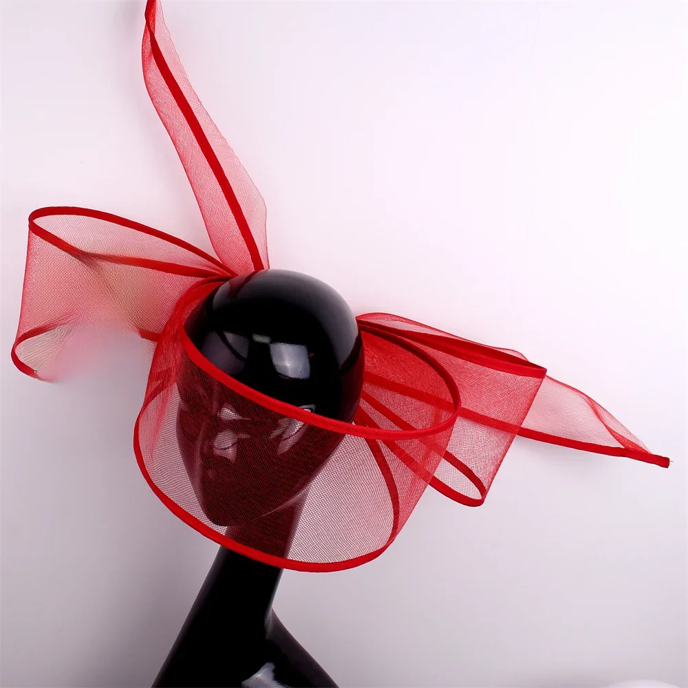 Damska kaszkiet ślubna nowa czarna stroiki do włosów spinka do włosów elegancka Fascinator kościelna damska moda nakrycie głowy na przyjęcie nakrycia głowy — zdjęcie 2