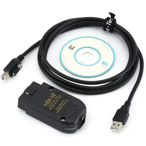 2025 VCDS 24.7 VAG 스캐너 도구 케이블 Obd2 진단 다국어 HEX V2 Wesheu VCDS VAG COM For Audi SKODA VW Car