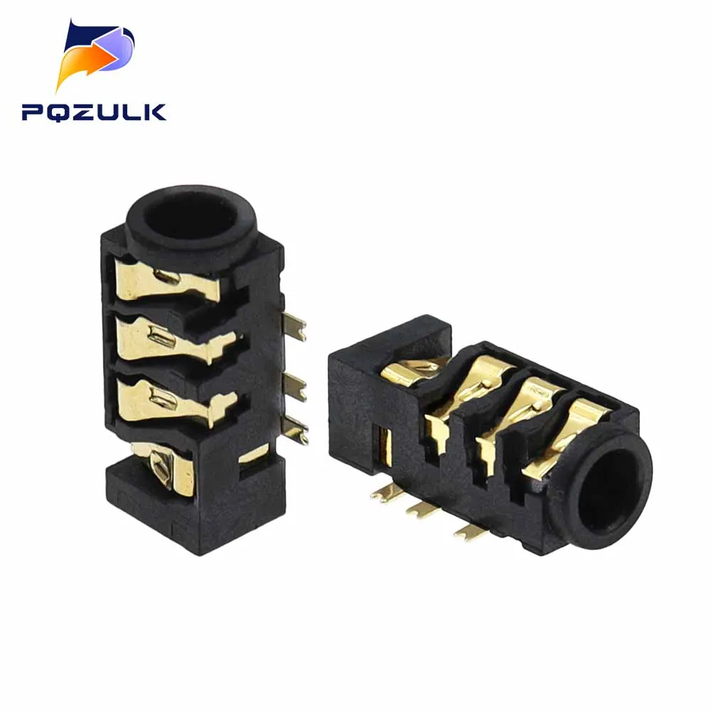 1000PCS 3.5mm Female Audio Connector 8 Pin SMD SMT Headphone Jack Socket PJ-393 Audio Interface Audio Jack