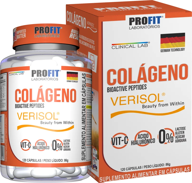 Collagen Verisol®️ Profit Labs 120 Capsules with Hyaluronic Acid