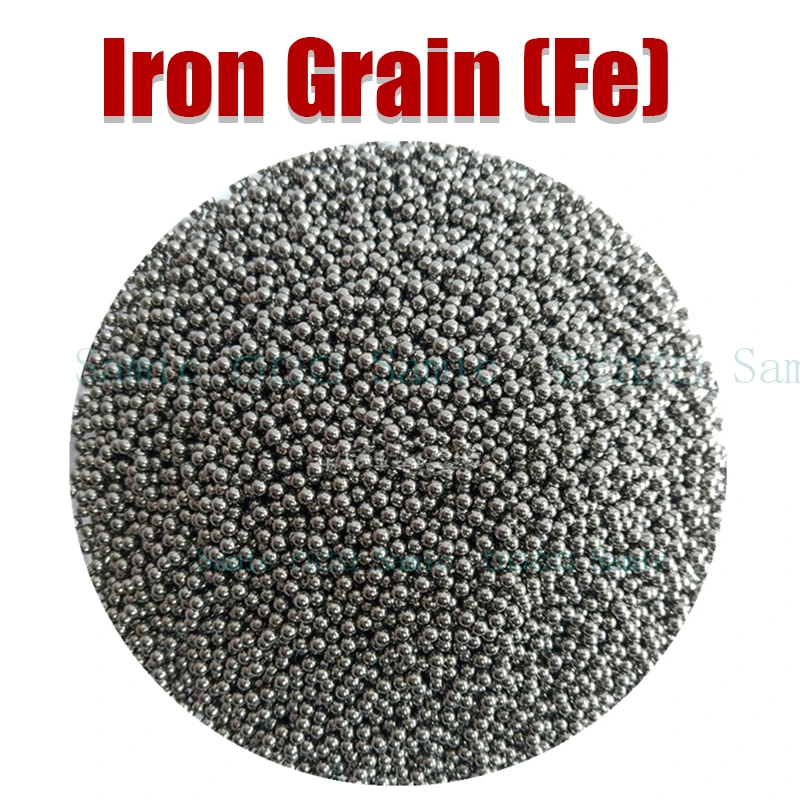 Iron Grain Fe Ball 99.99% Pure Iron Sphere Shape for Research and Development Element Metal Simple Substance