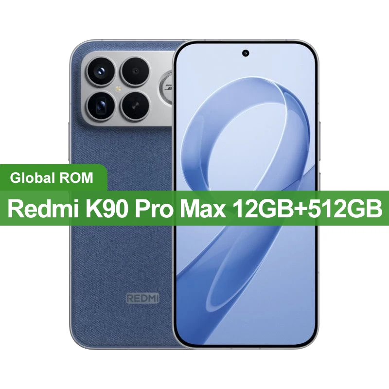 iPhoneアクセサリー Xiaomi Redmi K90 256GB China Rom CN Global ROM Redmi K90 Pro Max 256GB/512GB Snapdragon 8 Gen 5