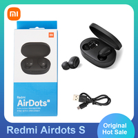 Xiaomi Redmi Airdots S Bluetooth 5.0 Earphones TWS Wireless Earphone AI Control Gaming Headset headphone With cable With Case