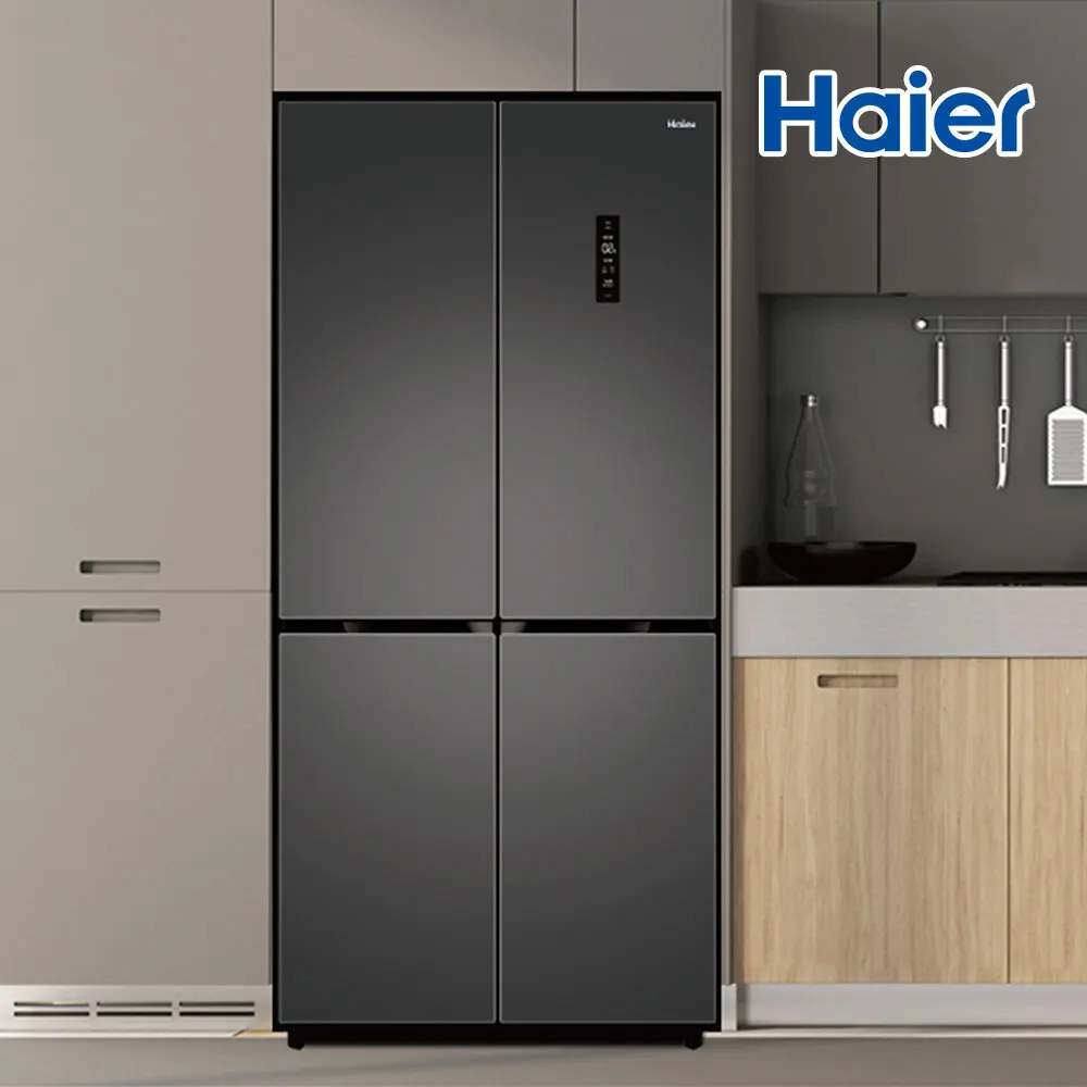 [Sold out-11/22 to be put on] Haier luxury interior four-door refrigerator 433L _hrsa445mng door-to-door installation HRSA445MNG