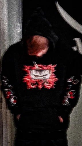 Mens Berserk Hoodies Gothic Print Vintage Washed Hoodie Hip Hop Streetwear Cotton Sweatshirts Harajuku Casual Hooded Pullover