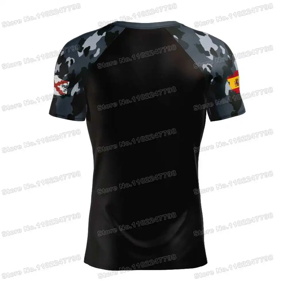 2023 كروز دي لا فيكتوريا أستورياس تي شيرت اسبانيا البحرية التكنولوجيا قمصان الرجال أستورياس ملابس ملابس علوية للرياضة اللياقة البدنية جيرسي ملابس الجري #3