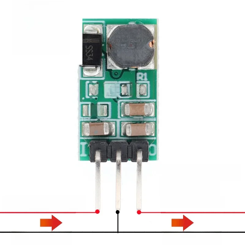 SAMIROB DD4012SA l'autorisation DC 5-40V à 3V 3.3V 3.7V 5V 6V 7.5V 9V 12V Sotchi DC-DC abati eur convertisseur Tech Board