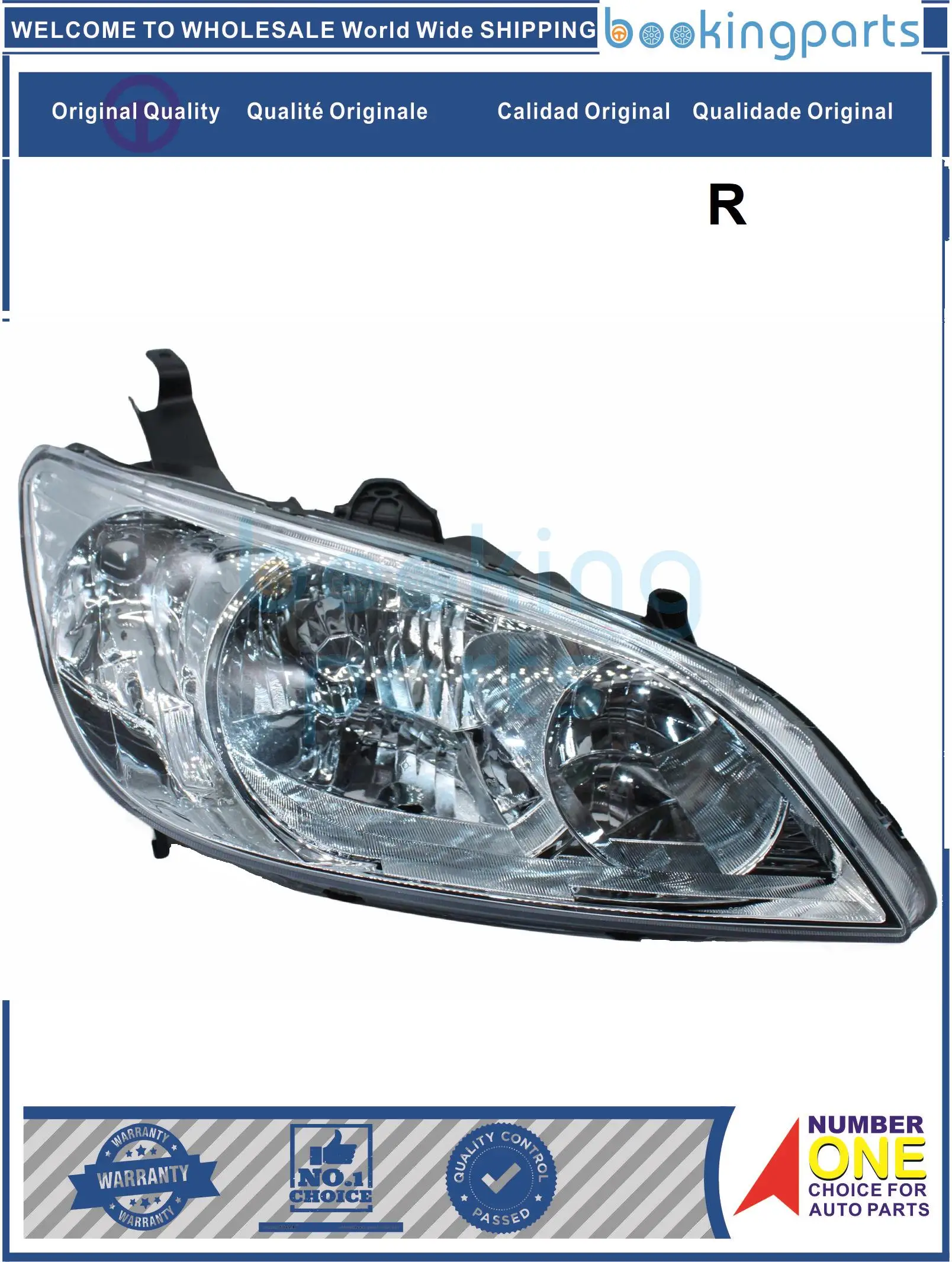 

HEA16573(R),33101-S5A-901,33101S5A901 Headlamp For HONDA MI.CIVIC 04 [MIDDLE EAST,THAILAND]