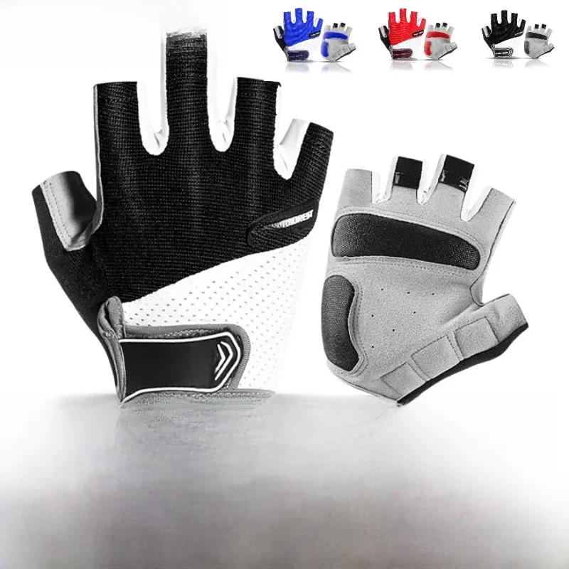 AliExpress Fezrgea Shockproof GEL Pad Cycling Gloves Half Finger Sport Gloves Men Women Summer Bicycle Gym Fitness