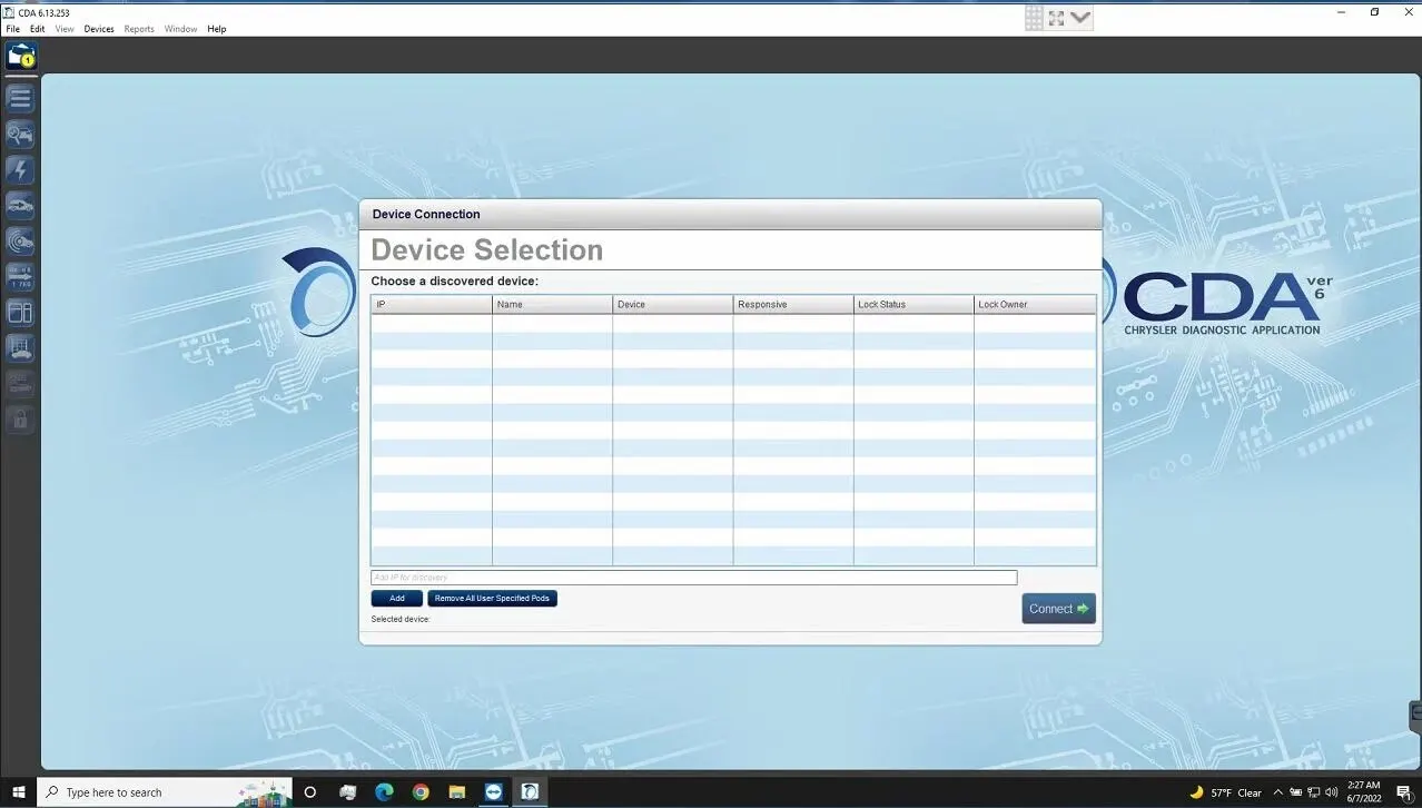 2023 CDA 6.15.188 CDA6 Engineering Software Work with MicroPod 2 for FLASH Downloader AND VIN EDITING for DODGE/CHRYSLER /JEEP