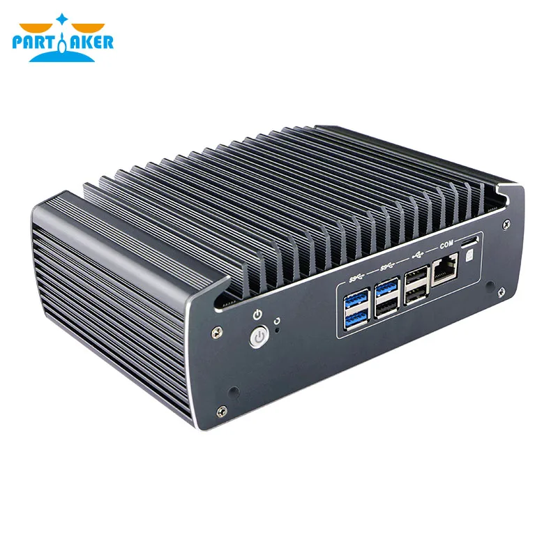 มินิคอมพิวเตอร์ 10th Gen Core i3/i5/i7 Fanless Firewall PC 6 Intel 2.5G พอร์ต Nic pfSense x86 Barebone TPM2.0 WIFI 4G/5G