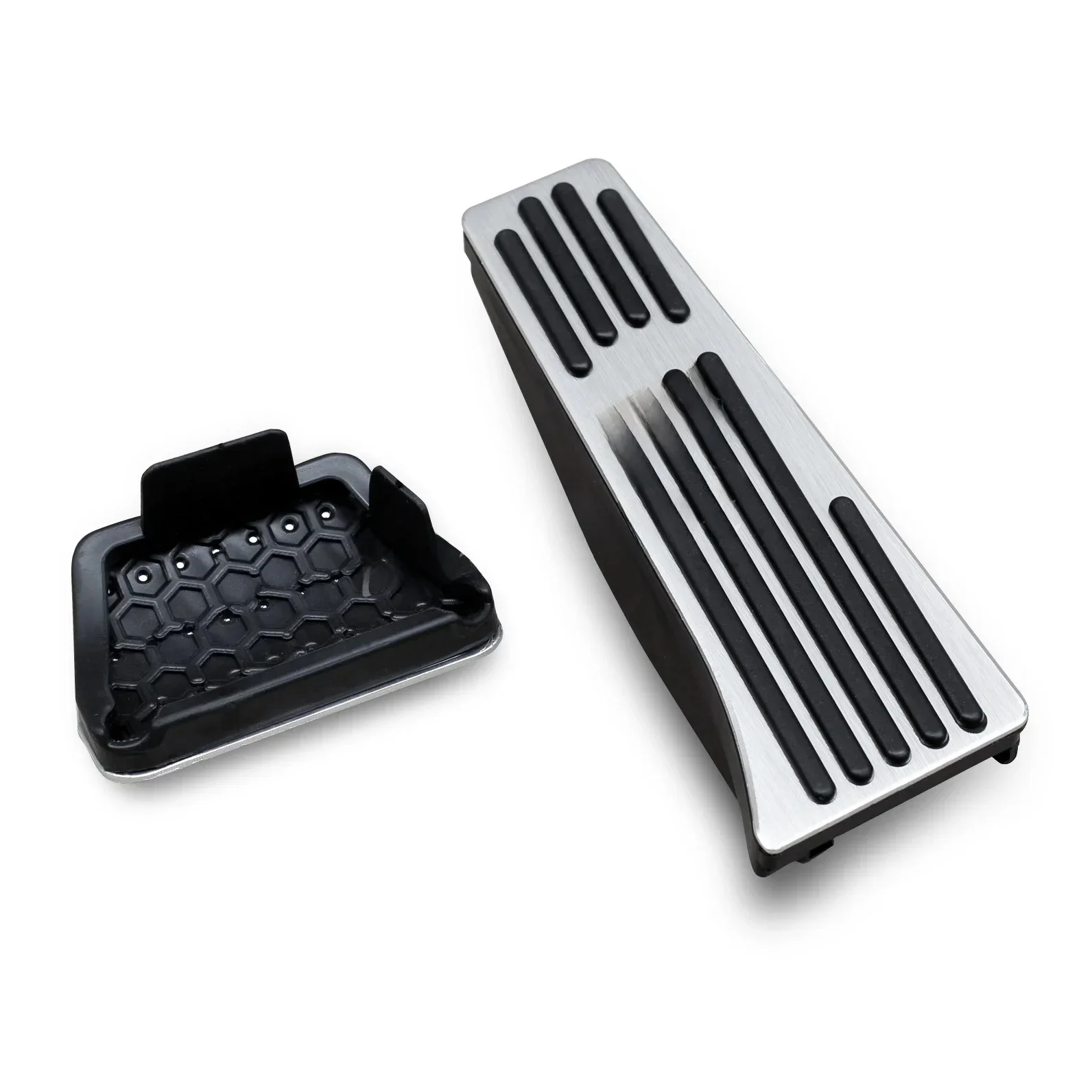 Aluminium Automatic Gas Brake Pedal Pad Covers For BMW E70 E71 E89 E90 F01 F10 F11 F12 F25