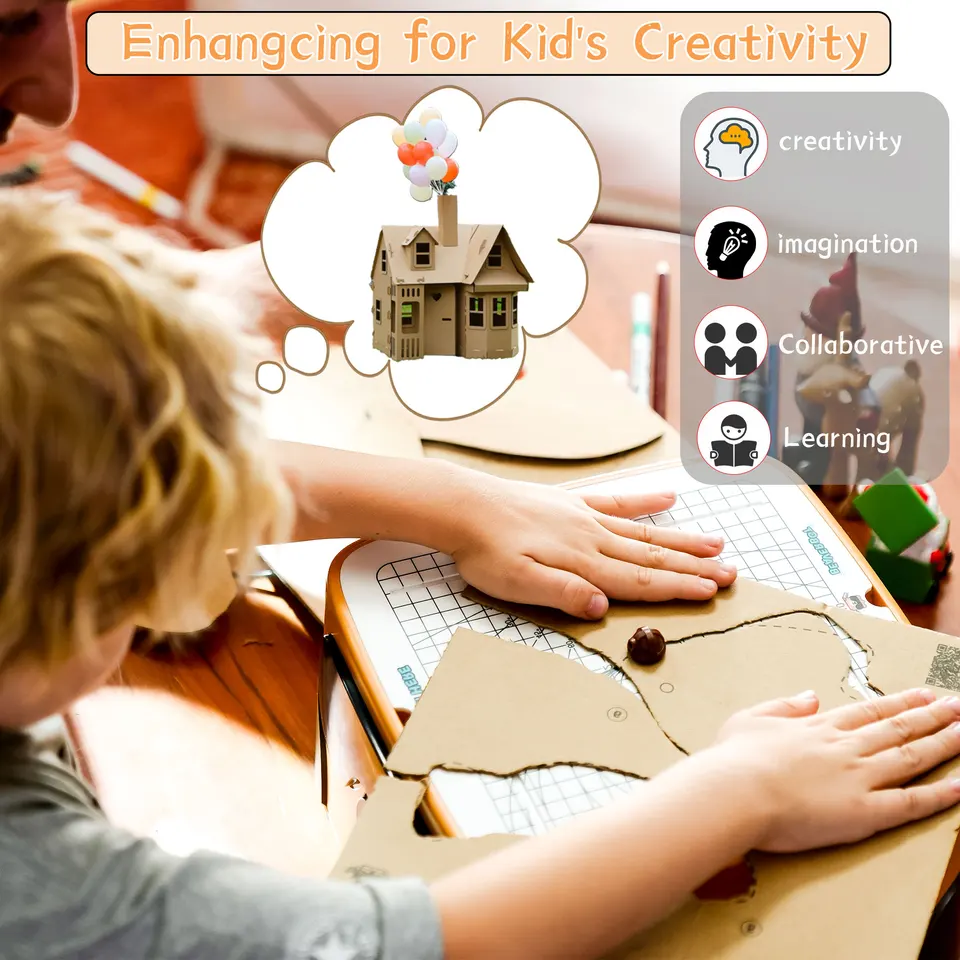 SainSmart BEAVERBOT Cutter pour enfants, kit d'outils de construction sûrs, jouet éducatif STEM pour enfants, outil de bricolage en papier sans lame, parfait pour les projets créatifs SainSmart BEAVERBOT Cutter pour enfants, kit d'outils de construction sûrs, jouet éducatif STEM pour enfants, outil de bricolage en papier sans lame, parfait pour les projets créatifs