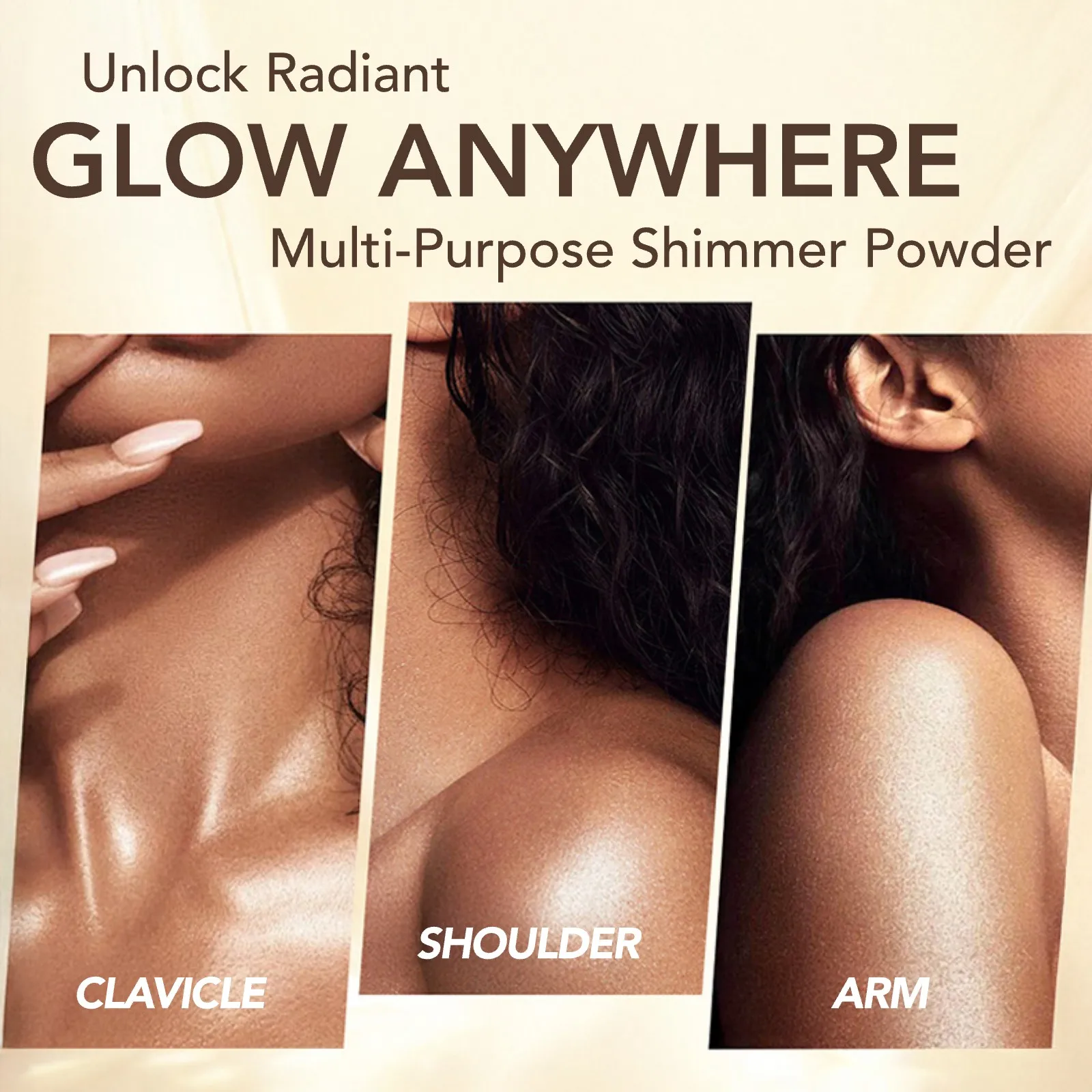 Ocheal 30 ml Duft-Schimmer-Glitzer-Spray, leuchtend hell, Textmarker-Puder-Spray, langanhaltendes Körperhaar, Hand- und Hals-Kleidung