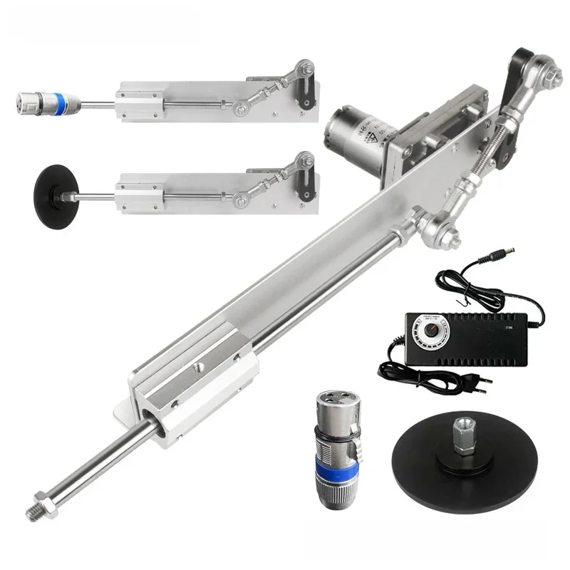 AliExpress Reciprocating Cycle Linear DIY Motor DC 12V/24V Telescopic Rocker Arm Actuator Stroke 3-15CM Telescopic With Speed Controller