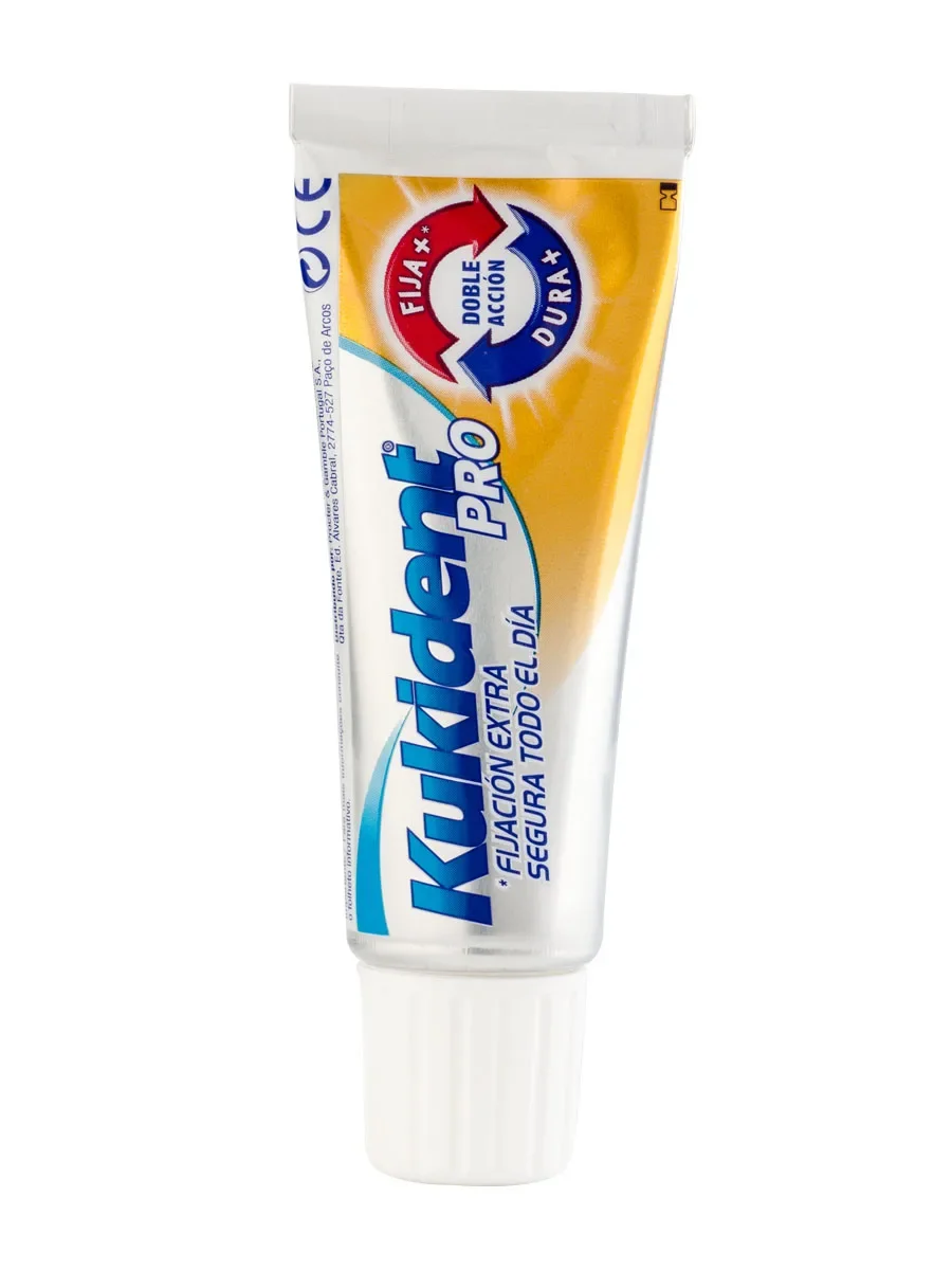 Kukident pro dupla ação 40gr-sets mais e mais longo prótese dental