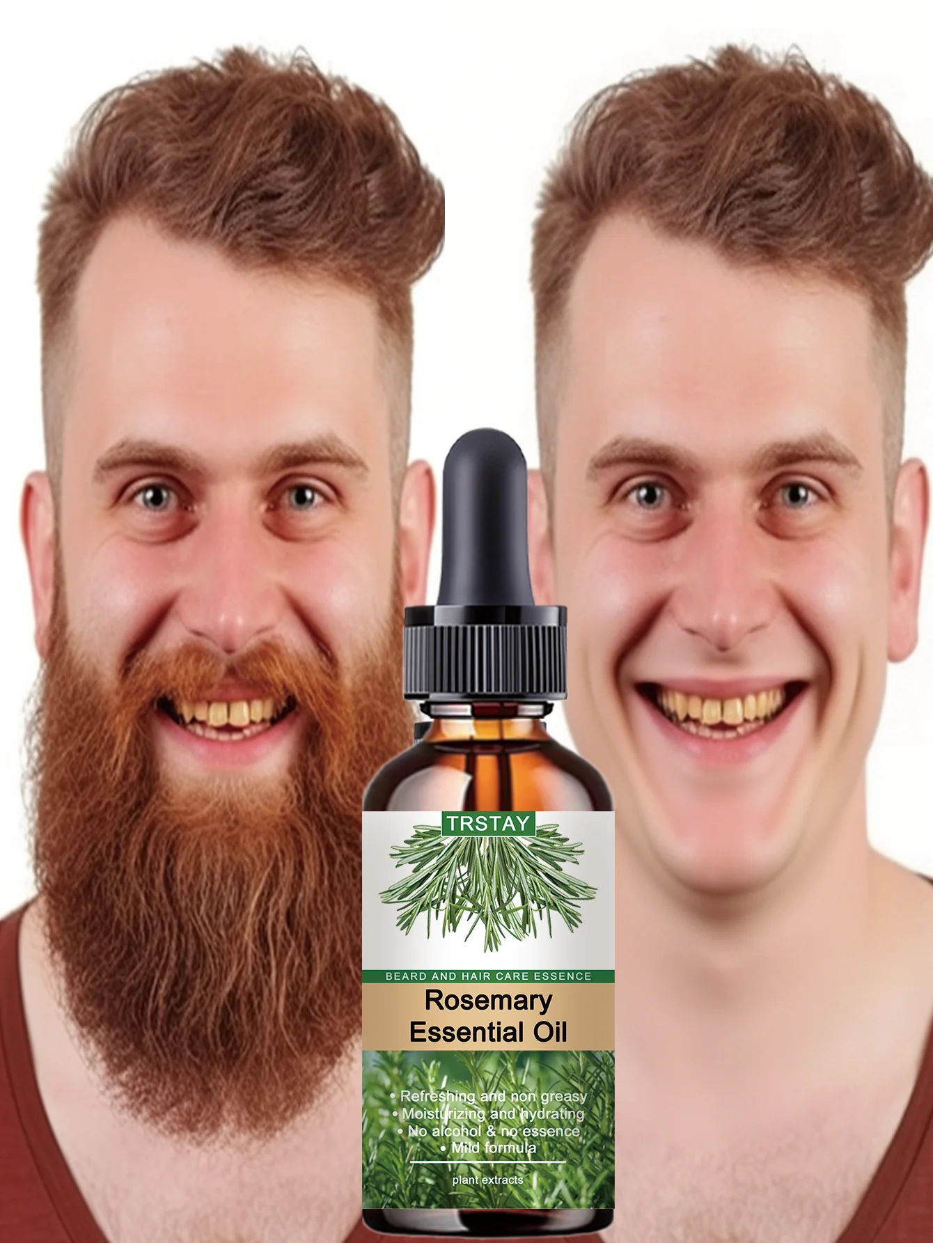 Premium beard oil for men thick nourishing softening smooth easy maintain hydrating moisturizing mustache care essential oil for - Image 4