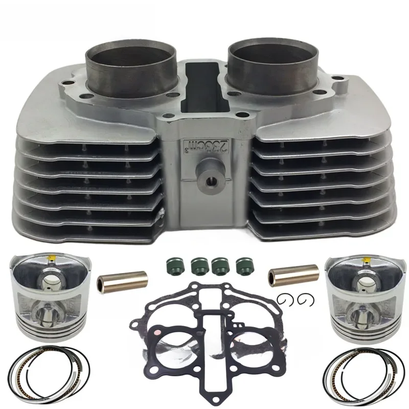 Zestaw cylindrów motocyklowych do Honda CBT250 CA250 Rebel CMX250 DD250 CBT CA CMX DD 250 253FMM część zamienna silnika — zdjęcie 2
