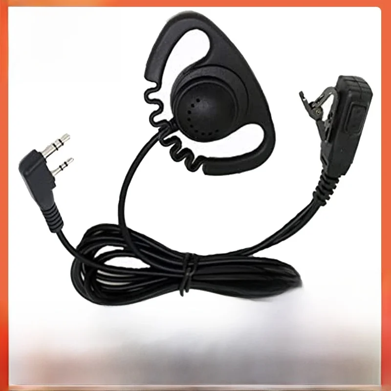 Zestaw słuchawkowy w kształcie litery D do Baofeng Walkie Talkie UV-5R, UV 5R, 3R Plus, B5, B6, BF888S, Kenwood TK3101 TK2312 — zdjęcie produktu 7