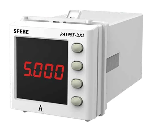 SFERE PA195I-DX1T-AC Digital Ammeter - Advanced AC Current Meter for Industrial Applications